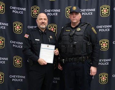 Meritorious Service Award - Officer Mark Ehlman