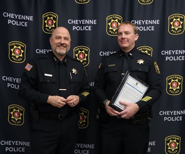 Chief’s Award – Lieutenant Adam DeBall