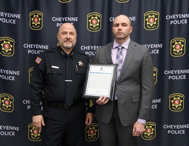 Chief’s Award – Detective James Pendleton